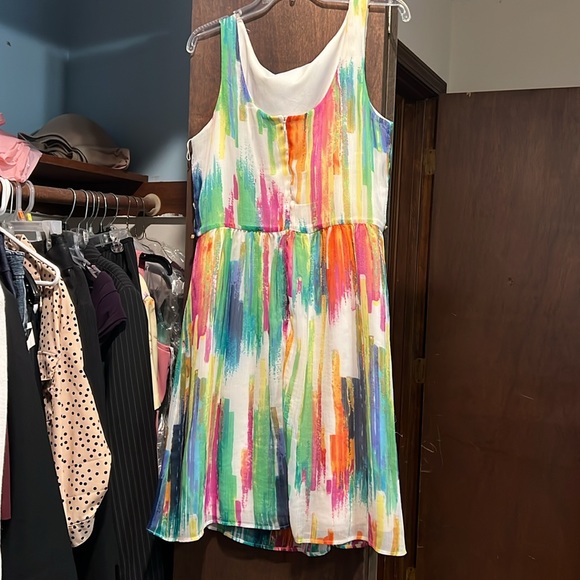 Multicolor Mini Dress - Picture 2 of 4